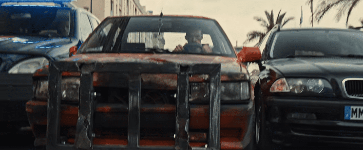 poursuite en voiture