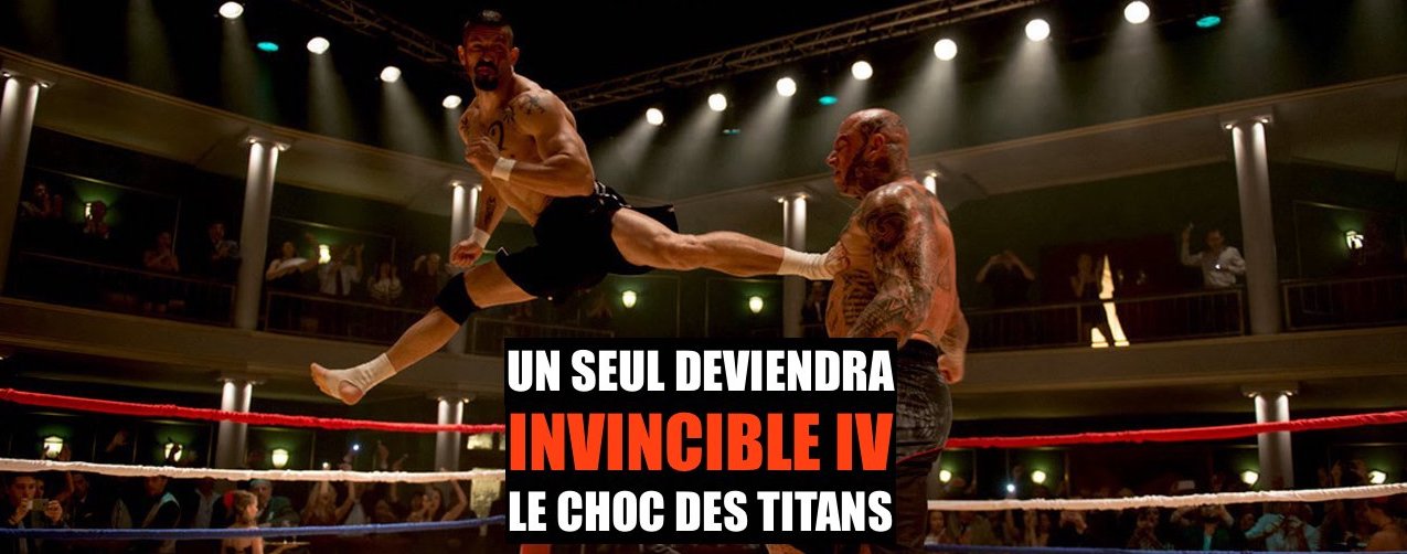 Boyka donnant un coup de pied sauté