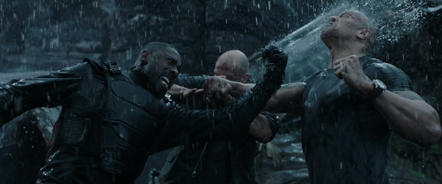 combat entre les deux héros et Brixton