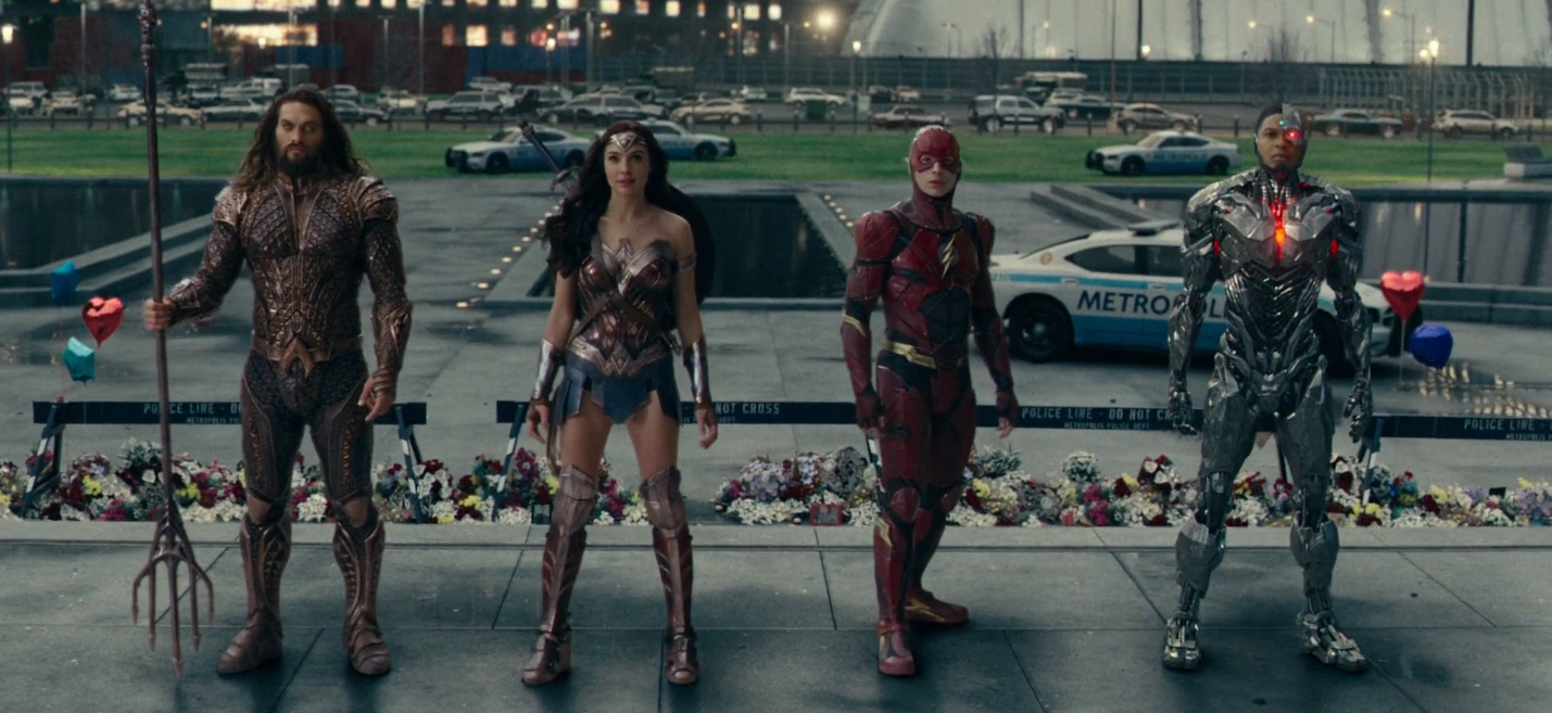 l'équipe de la justice league