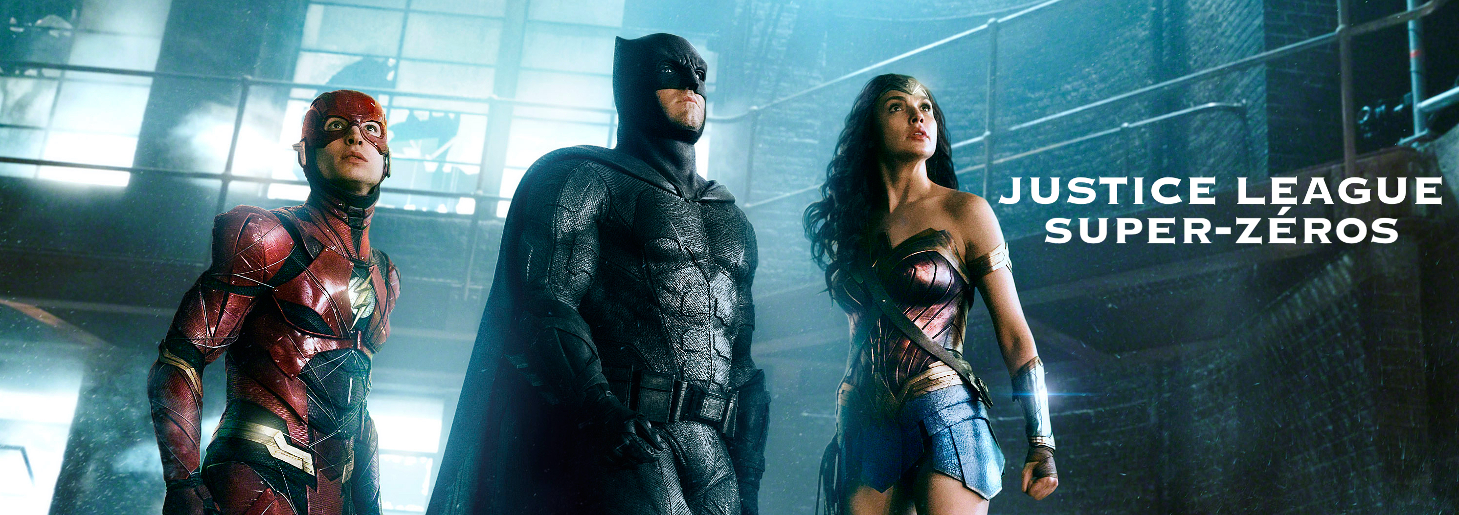 batman, wonder woman et flash