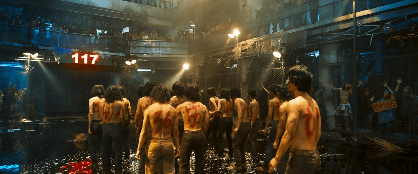 des survivants enfermés