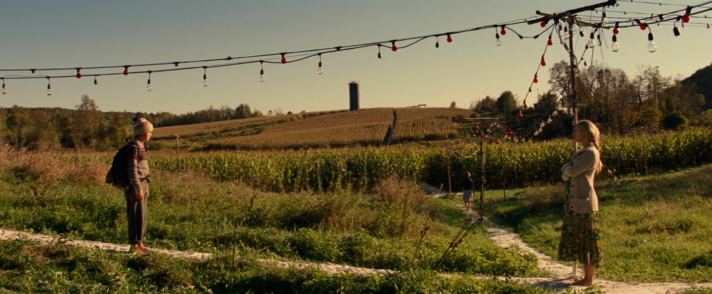 Evelyn Abbott dit au revoir à sa fille