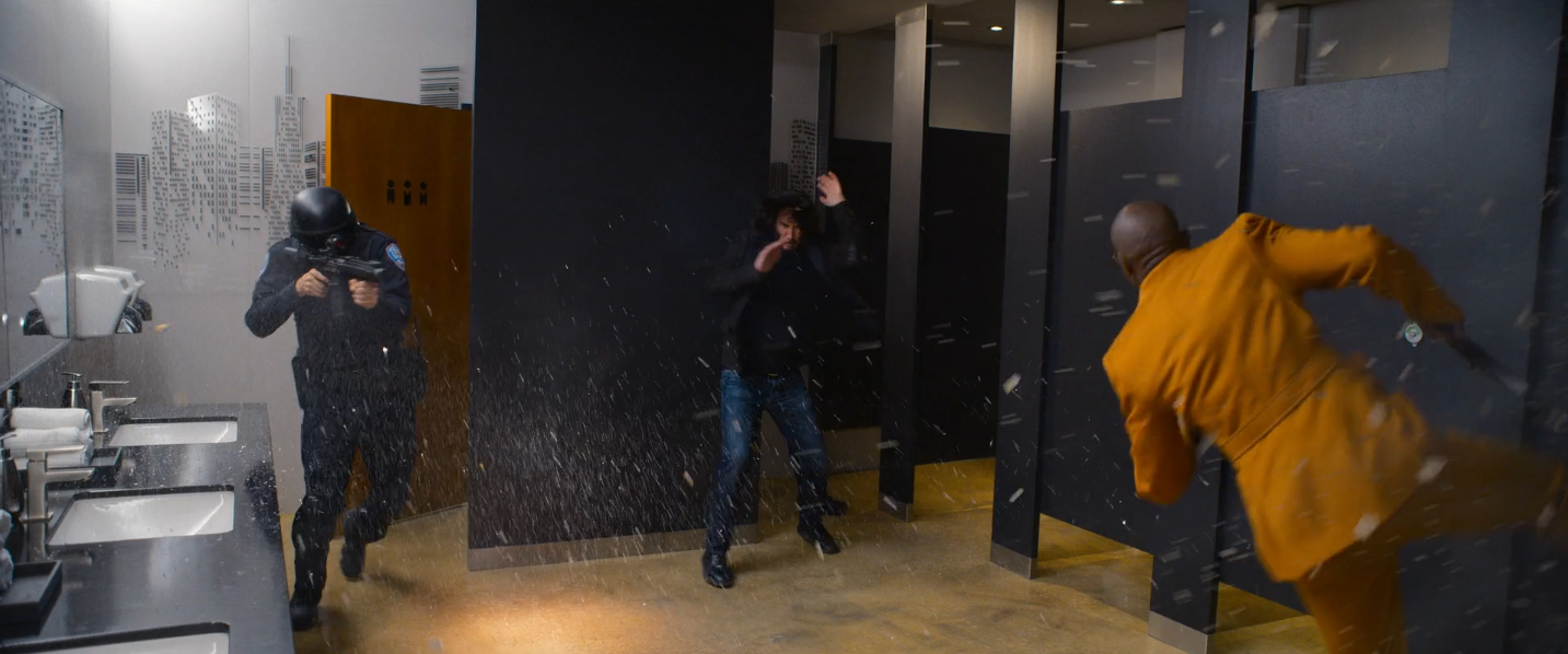 gros plan sur le dossier du point de vue de Shelby