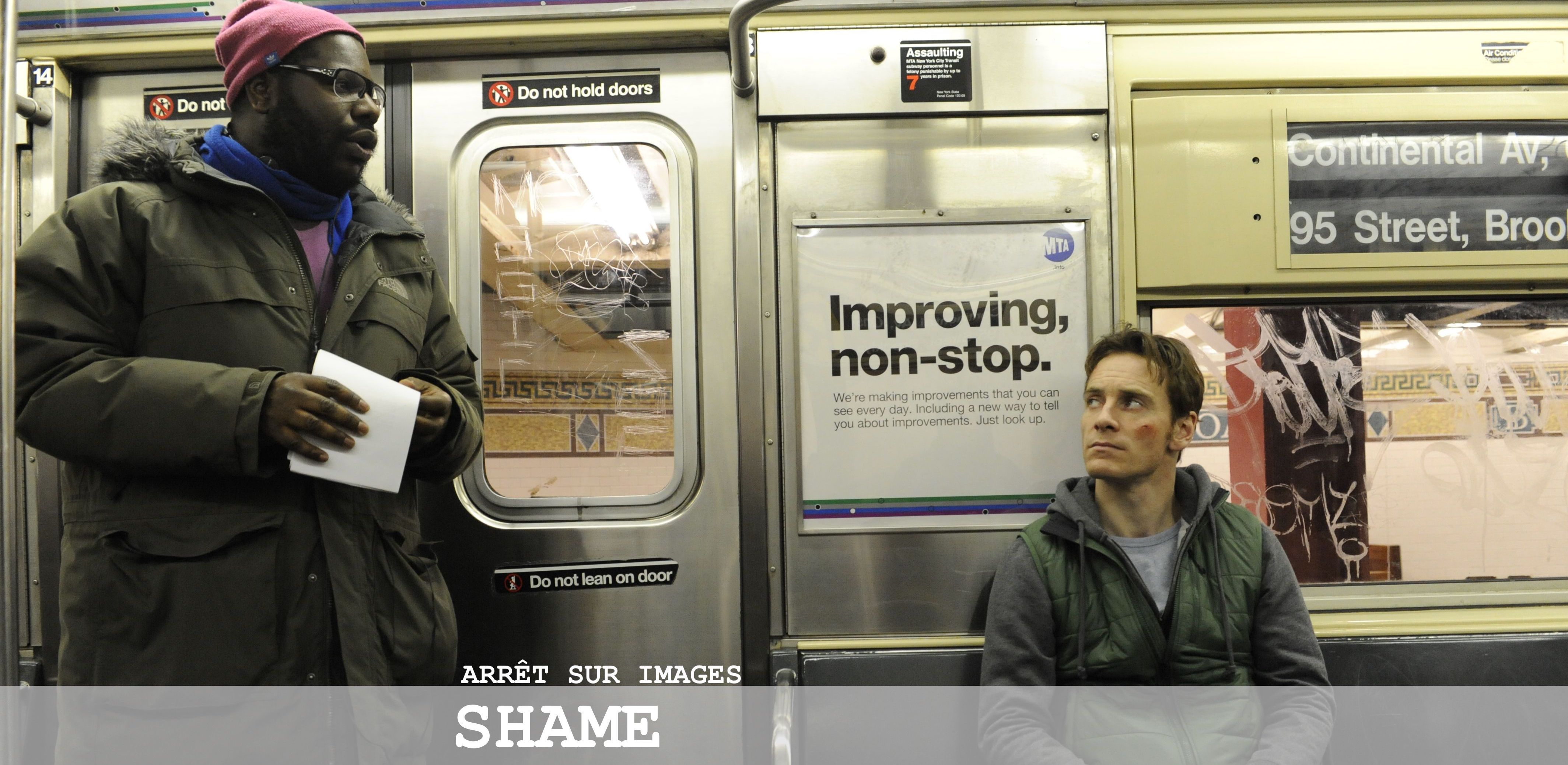 Steve McQueen et Michael Fassbender sur le tournage